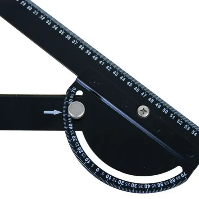 Szerokokątny kątownik traserski z mocowaniem 550 mm - Silverline