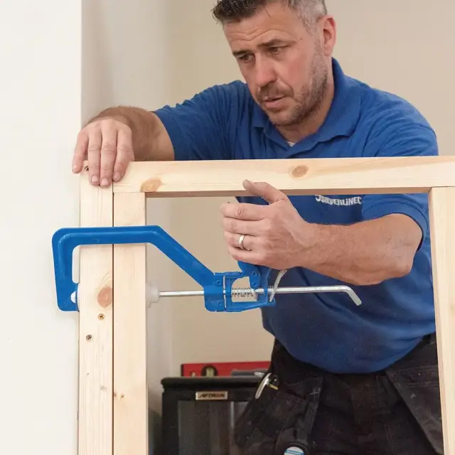 Ścisk jednoręczny 150 mm - Silverline