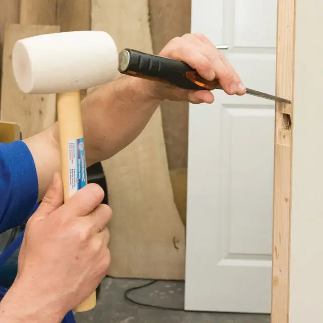 Pobijak gumowy, biały 16 oz (454 g) - Silverline