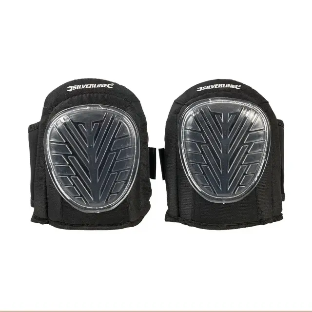 Twarde nakolanniki żelowe Regulowane - Silverline