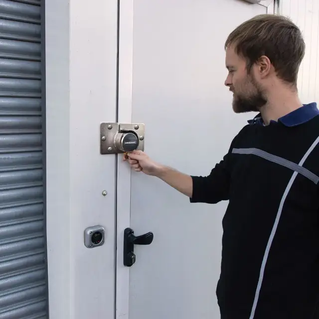 Wytrzymała kłódka do samochodów dostawczych 73 mm - Silverline