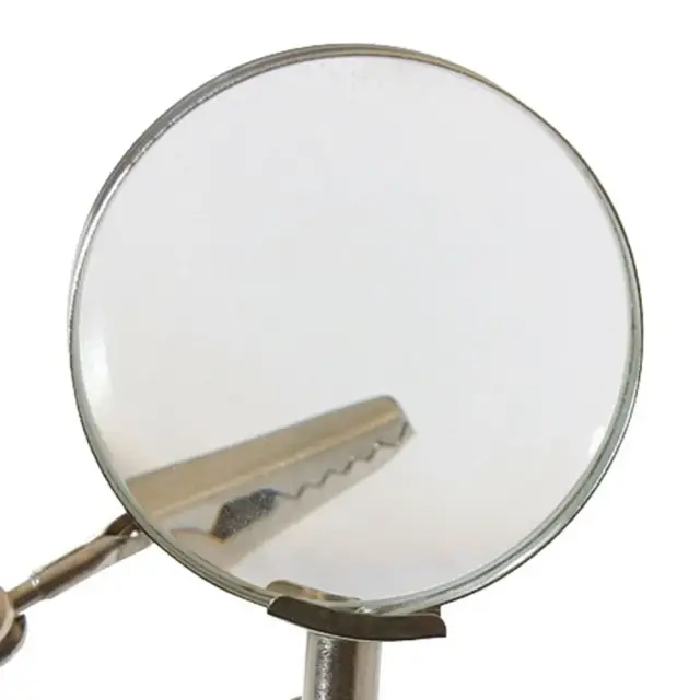 Uchwyt montażowy z lupą Soczewka 63 mm 2,5 x - Silverline