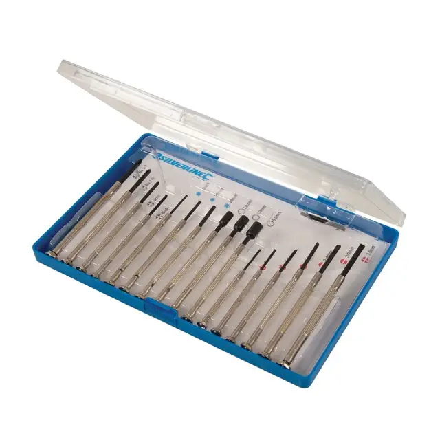 Zestaw wkrętaków jubilerskich 16 szt. - Silverline