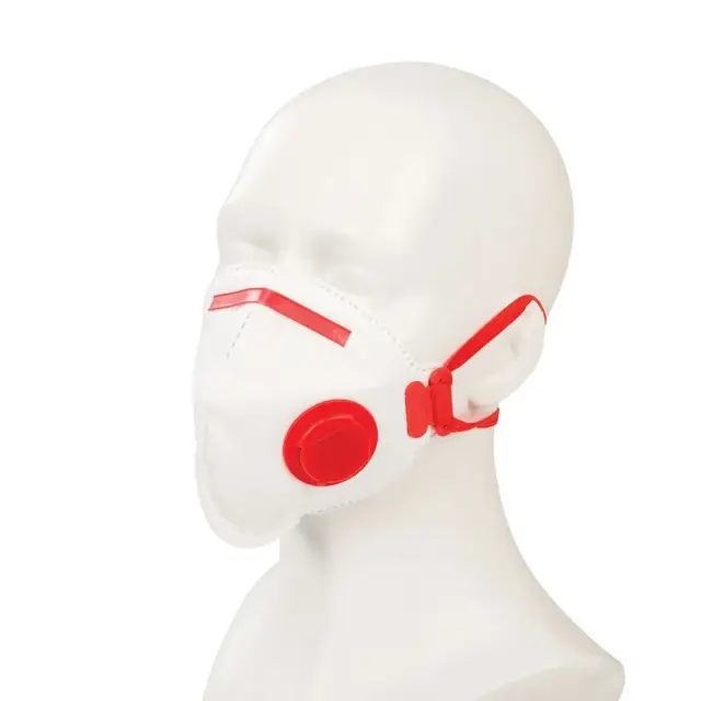 Jednorazowa półmaska z zaworem, klasy FFP3, opakowanie zbiorcze 25 szt. FFP3 NR - Silverline