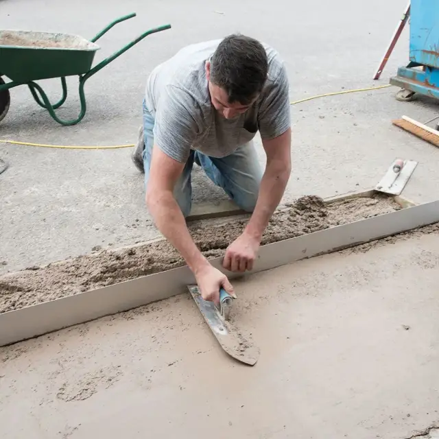 Duża kielnia gładka - Softgrip 400 x 115 mm - Silverline