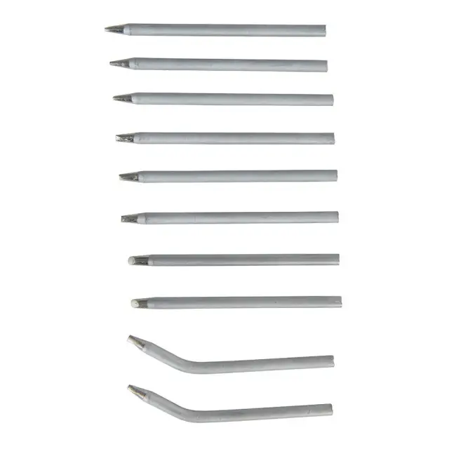 Zapasowe groty lutownicze, zestaw 10 szt. 40 W - Silverline
