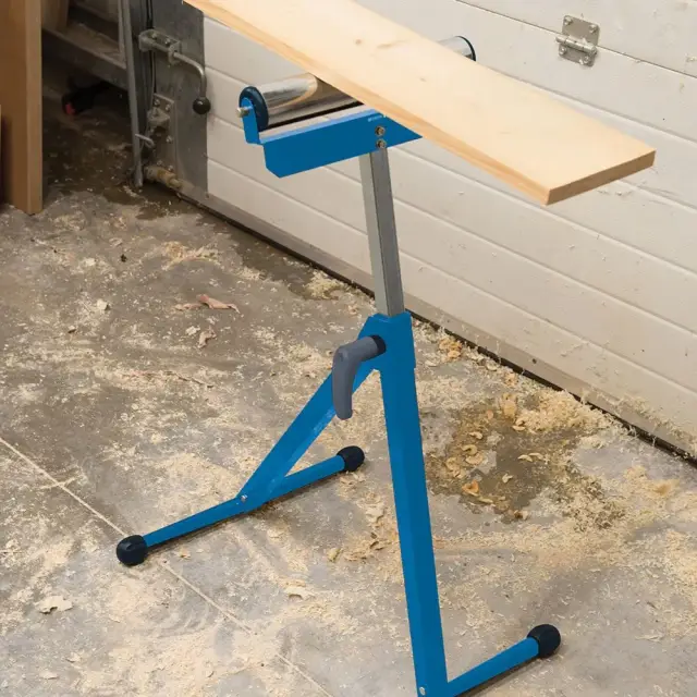 Regulowany stojak podajnik z rolką 685 - 1080 mm - Silverline