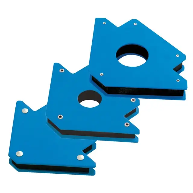 Magnetyczny kątownik spawalniczy 75 mm / 8,5 kg - Silverline