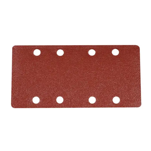 Arkusz papieru ściernego z otworami i mocowaniem na rzep, 93 x 190 mm, 10 szt. P 80 - Silverline