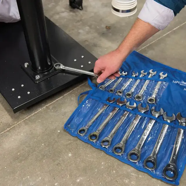 Zestaw kluczy płasko-oczkowych z grzechotką, 14 szt. 8 - 24 mm - Silverline