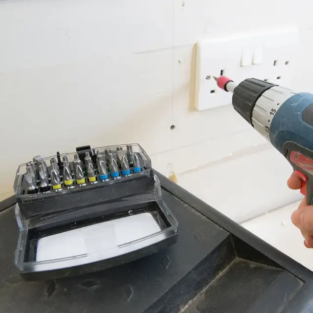 Zestaw kolorowych bitów, 32 częściowy 32 szt. - Silverline