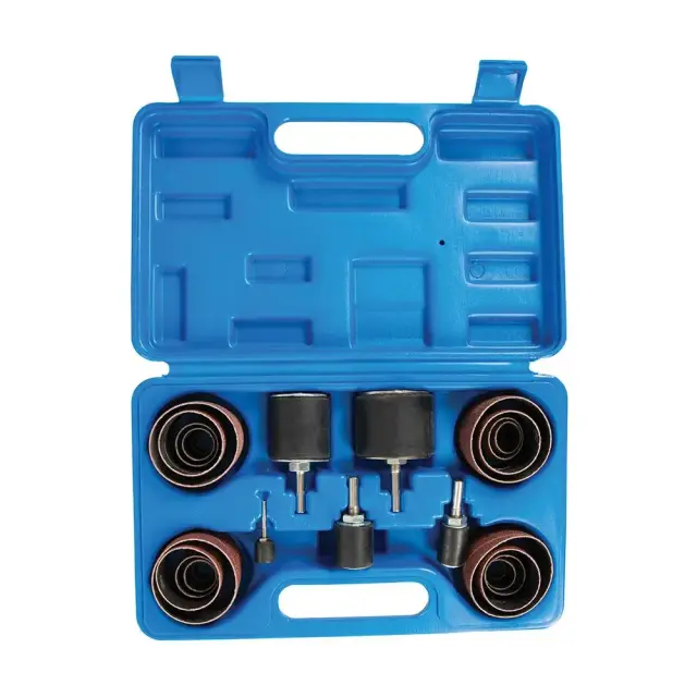 Zestaw bębnów ściernych, 25 szt. P 80 - Silverline