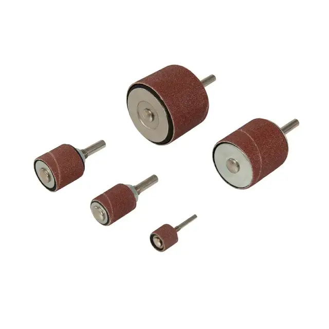 Zestaw bębnów ściernych, 25 szt. P 80 - Silverline