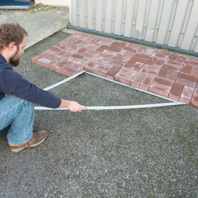 Kątownik składany 1200 mm - Silverline