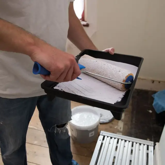 Zestaw z wałkiem malarskim 230 mm - Silverline