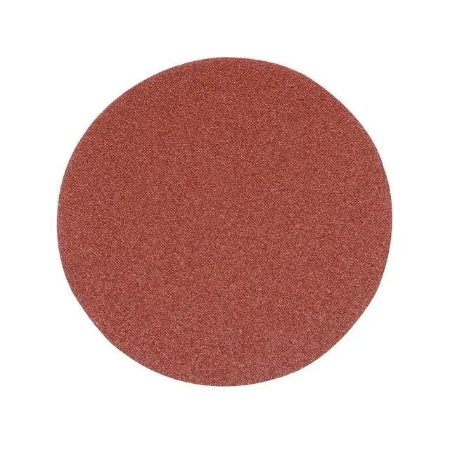 Krążek ścierny z mocowaniem na rzep 125 mm, 10 szt. 125 mm, P80 - Silverline