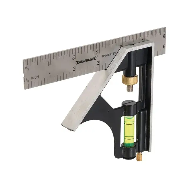 Kątownik precyzyjny 150 mm - Silverline