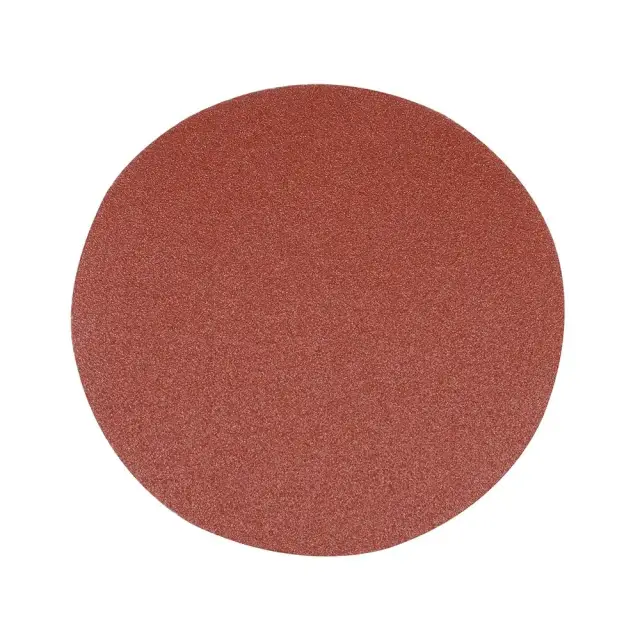 Krążek ścierny z mocowaniem na rzep 125 mm, 10 szt. 125 mm, P120 - Silverline