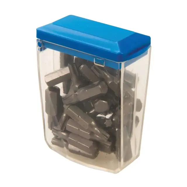 Zestaw bitów chromowo-wanadowych Cr-V 6150, trx 30 szt. T25 - Silverline