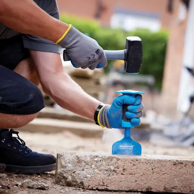 Przecinak murarski z osłoną 70 x 216 mm - Silverline