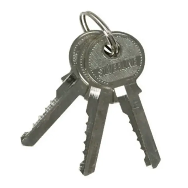 Kłódka wzmocniona trzpieniowa 60 mm - Silverline