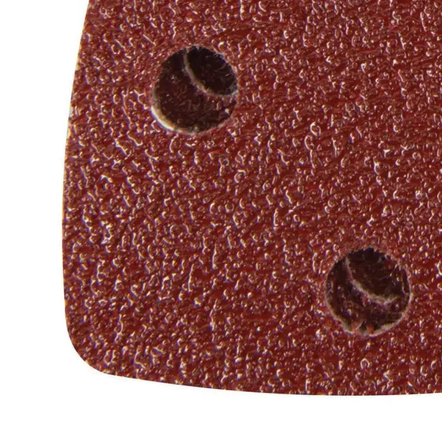 Arkusz szlifierski, trójkątny z mocowaniem na rzep 90 mm, 10 szt. P 60 - Silverline