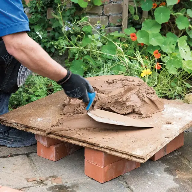 Kielnia murarska - Softgrip 200 x 105 mm - Silverline