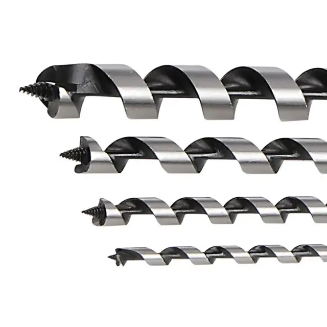 Zestaw długich wierteł typu świder, 4 szt. 8 - 24 mm - Silverline