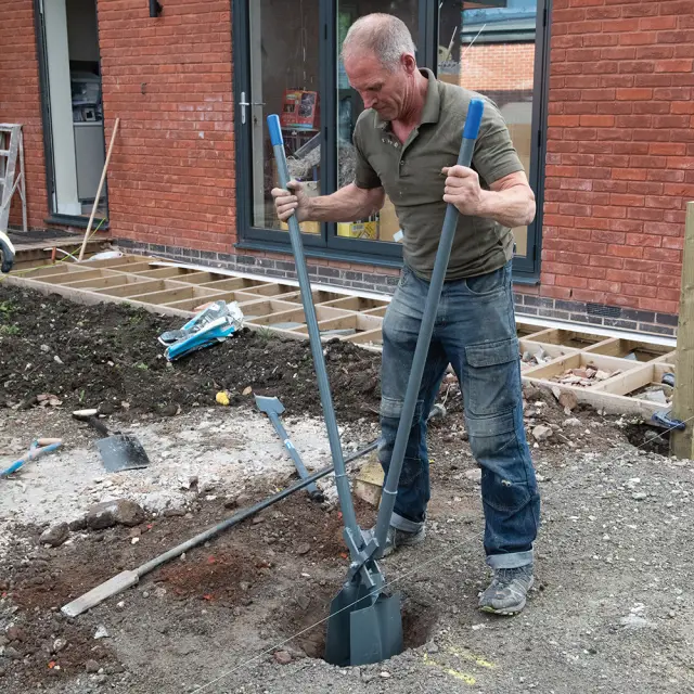 Krzyżowy wyorywacz dołków 1730 mm - Silverline