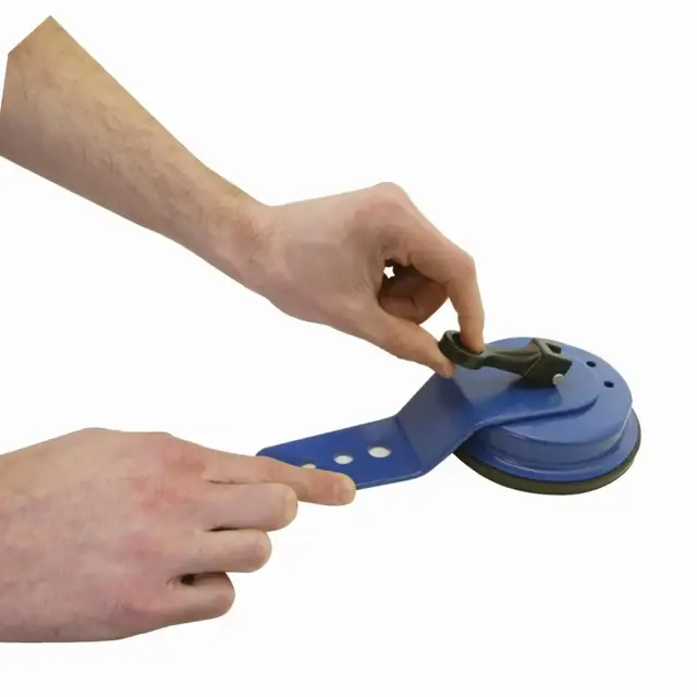 Szablon do wiercenia w płytkach 120 mm - Silverline