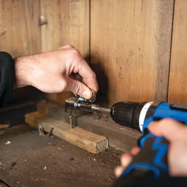 Magnetyczny uchwyt kątowy do bitów 80 stopni - 130 mm - sześciokątny 1/4 cala - Silverline