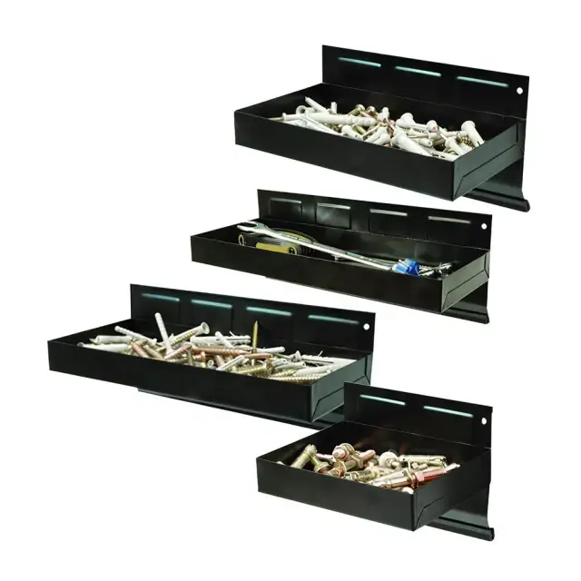 Zestaw magnetycznyh tacek na narzędzia, 4 szt 150 - 310 mm - Silverline