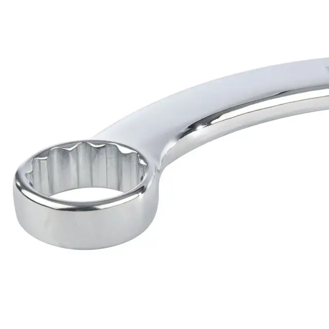 Zestaw kluczy oczkowych dwustronnych wygiętych, 5 szt. 8 - 22 mm - Silverline