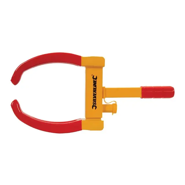 Regulowana blokada na koło z 2 kluczami 175 - 225 mm - Silverline