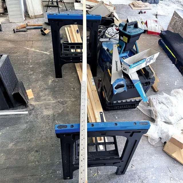 Plastikowy kozioł, 2 szt. 200 kg - Silverline