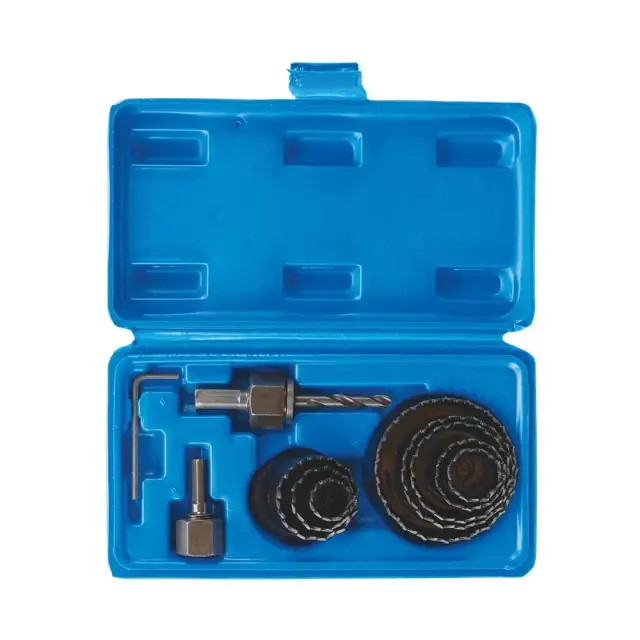 Zestaw otwornic, 11 szt. 19 - 64mm - Silverline