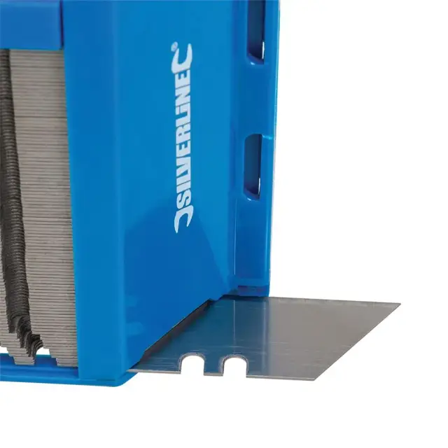 Uniwersalne ostrza trapezowe 0,6 mm, 100 szt. - Silverline