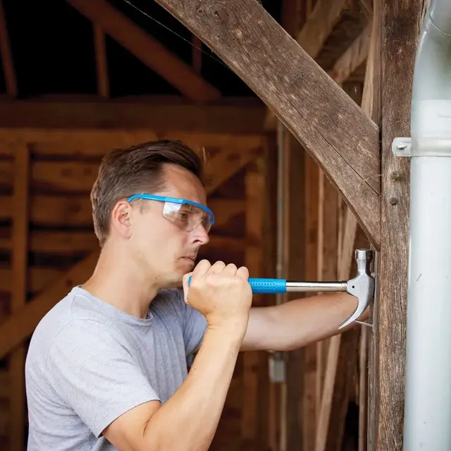 Młotek stolarski z trzonkiem stalowym 16 oz (454 g) - Silverline