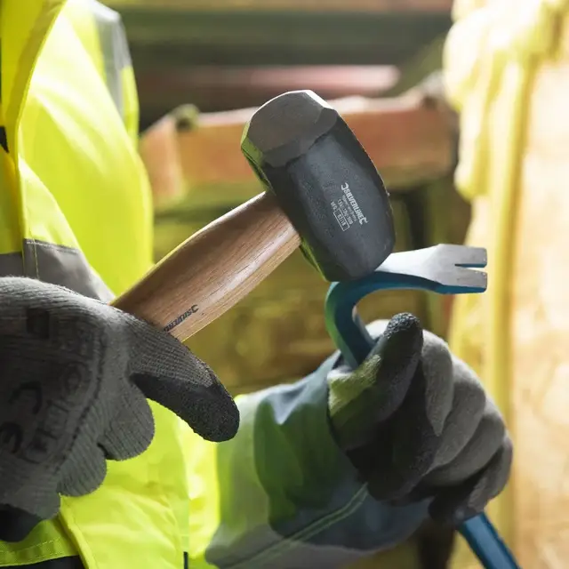 Młotek dwuobuchowy z trzonkiem hikorowym 2,5 lb (1,13 kg) - Silverline