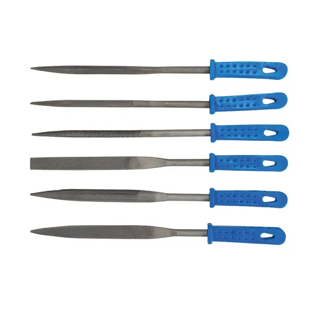 Zestaw pilników zbieżnych, 6 szt. 6 szt. - Silverline