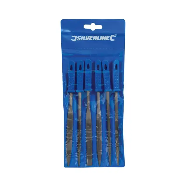 Zestaw pilników zbieżnych, 6 szt. 6 szt. - Silverline