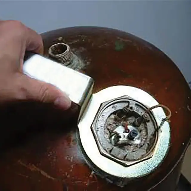 Klucz oczkowy wygięty dla elementów grzewczych Wygięty 86 mm - Silverline