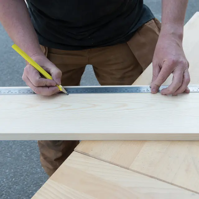 Liniał stalowy 900 mm - Silverline