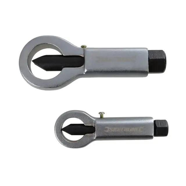 Przecinaki do nakrętek, 2 szt. 2 - 15 mm i 15 - 22 mm - Silverline