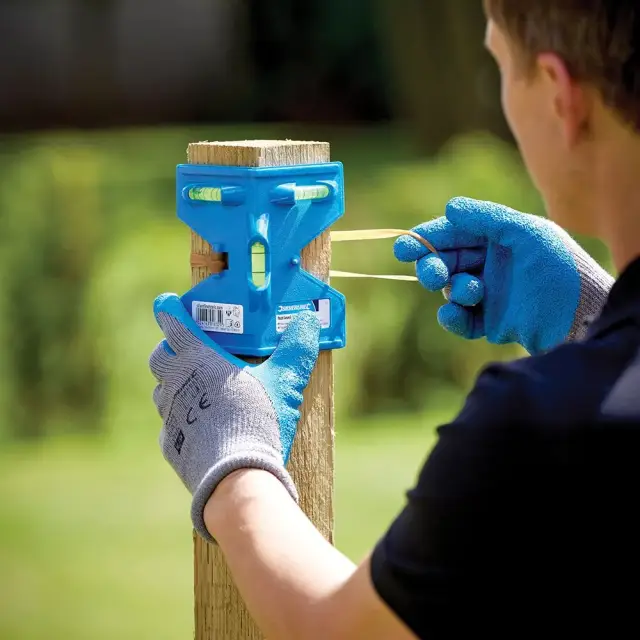 Poziomica do słupków 140 x 100 mm - Silverline