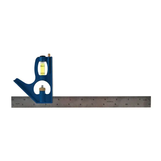 Wytrzymały kątownik precyzyjny 300 mm - Silverline