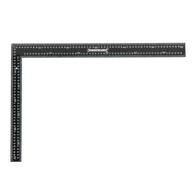 Kątownik stolarski ze stali 600 x 400 mm - Silverline